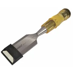 This wood chisel features a 1-1/2 inch blade width and is designed as a power tool part for use with compatible Westward tools. It is suited for woodworking tasks such as shaping, carving, and material removal in carpentry and furniture making.