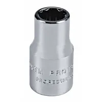 PROTO Socket: Metric, 1/4 in Drive Size, 4.5 mm Socket Size, 12-Point, Std, Chrome, Socket (MPN J47045TM)