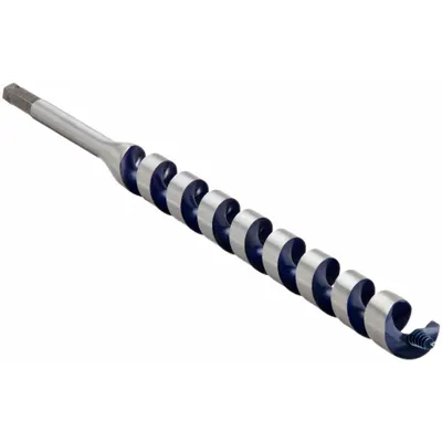 IRWIN Auger Drill Bit: 1 3/8 in Drill Bit Size, 17 in Overall Lg, Hex Shank - Ship Auger Drill Bits