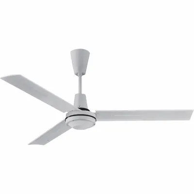 QMARK 36201C Industrial Ceiling Fan, 36 in Blade, Variable Speed, 120V AC, White - Industrial Ceiling Fans