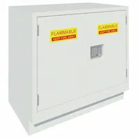 Solvent Storage Base Cabinet: 35 1/8 in Overall Ht, 22 in Overall Dp, 36 in Overall Wd, Steel (MPN GRJTP189-36SLASY-2)