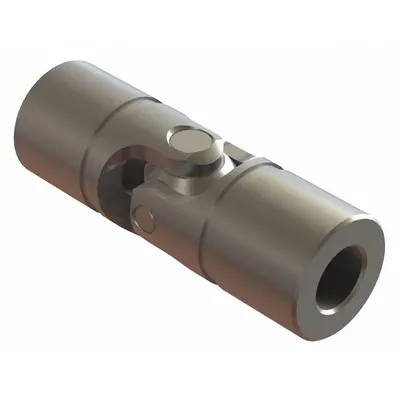 BELDEN Universal Joint: Alloy Steel, 2000, Round, 25 mm Bore Dia, 108 mm Overall Lg - Heavy Duty Universal Joints for Round Shafts