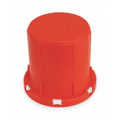 This 3M firestop collar is designed for use with metal pipes penetrating fire-rated walls or floors. It provides a 3-hour fire rating and is constructed of metal. The round collar has an overall height of 4.4 inches and a diameter of 5.9 inches.