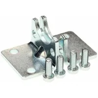 SMC Foot Bracket: Foot, Fits 80 mm Bore Dia, 100 mm Overall Lg, Steel, M10 Thread Size, L5080