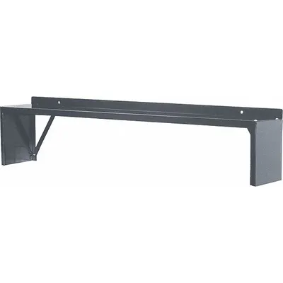 HALLOWELL Riser: 60 in Overall Wd, 10 in Overall Dp, Black, Steel, Includes Mounting Hardware - Risers for Workbenches