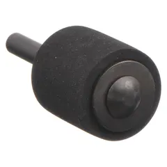 This 3M expander drum is an unslotted type designed for use with spiral bands. It features a 3/4 in diameter, 1 in width, and a 1/4 in straight-shank for mounting. Used in deburring, finishing, and polishing applications on metal and plastic surfaces.