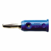 POMONA Banana Plug: 1 1/2 in Lg, 15 A Max Current Measurement, 5,000 V Max Volt Measurement (MPN 1325-02)