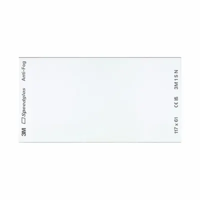 3M Inside Protection Plate: 3M Speedglas, Clear, 4 5/8 in Plate Lg, 1/32 in Plate Wd - Welding Lens Covers & Protection Plates
