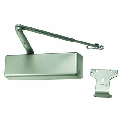LCN Door Closer: Parallel/Std Mounting Type, Grade 1 - Heavy Duty, Aluminum - Adjustable-Mount Door Closers