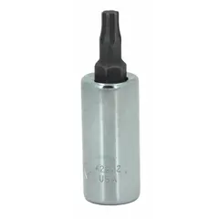 Torx Plus bit socket with a T8 tip size and 2-3/4 in overall length. Designed for driving T8 Torx Plus fasteners in applications such as automotive repair, machinery assembly, and industrial maintenance where precise torque application on recessed or confined fasteners is required.