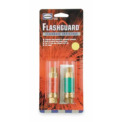 HARRIS Flashback Arrestor Set: Regulator Mount, 9/16"-18 - Flashback Arrestors