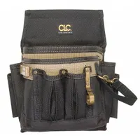 CLC Tool Pouch: For 3 in Belt Wd - Max, 10 Pockets, Black (MPN 1505)