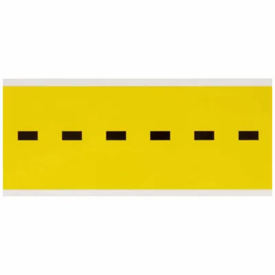 BRADY Punctuation Label: 3 in Character Ht, Indoor Only, Non-Reflective, Gothic - Repositionable Letters & Numbers