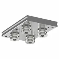 HEPCOMOTION GV3 Carriage: For 44 mm Rail Wd, Roller, GV3 Std Carriage, 35.8 mm Carriage Ht, Aluminum (MPN AU4434L180DRNS)