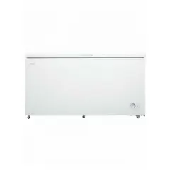 This DANBY chest freezer offers 14.5 cu ft of storage capacity, suitable for long-term frozen food storage in commercial kitchens, warehouses, and industrial facilities. Dimensions are 32 7/8 in x 60 1/2 in x 29 1/2 in, and it is classified as over 9.9 cu ft. The white finish provides a clean appearance for various settings.