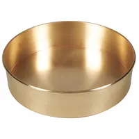 HUMBOLDT Sieve Pan: 2 in Overall Dp, 7 7/8 in Overall Dia, Brass (MPN 5ZPY8)