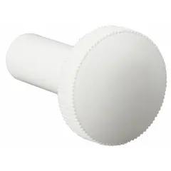 Replacement control knob for HVACR equipment, used on ventilation fans and range hoods to adjust fan speed or activate lighting. This knob serves as a user interface component for speed or light control.
