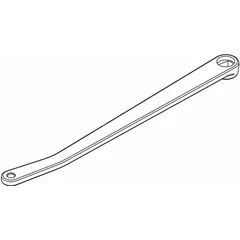 Aluminum replacement track arm for LCN 2210 series door closers. Left-hand configuration. Used to restore door control in commercial or industrial applications where the original arm is damaged or worn.