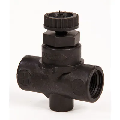 HAYWARD NVA4025T Glass-Filled Polypropylene Straight-Body Needle Valve - Glass-Filled Polypropylene Straight-Body Needle Valves