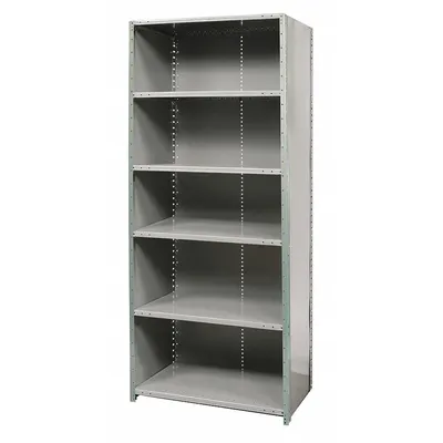HALLOWELL Heavy-Duty Standalone Closed Metal Shelving