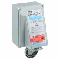 HUBBELL Mechanical Interlock: 240V AC, Three Phase, 30 A, 3 Pole, 4 Wire (MPN HBL430MI9W)