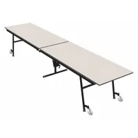 PALMER HAMILTON Folding Table: Gray Glace, 29 in Overall Ht, 30 in Overall Lg, 30 in Overall Wd (MPN 23M15293012)