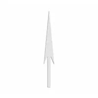 RAE Preformed Thermoplastic Pavement Markings: Straight Elongated Combo Arrow, White, 12 ft Lg (MPN PR-TH-3559)