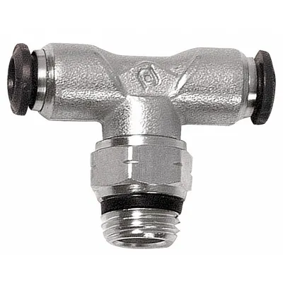 AIGNEP USA Nickel-Plated Brass Tube Fitting - Nickel-Plated Brass Tube Fittings