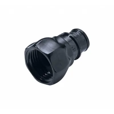 CPC Quick Connection Coupling: Straight, 3/4 in Pipe Size, Quick-Disconnect Coupler x GHT - Polysulfone Quick-Disconnect Tube Fittings
