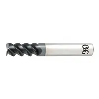 OSG Square End Mill: Carbide, TiAlN Coated, 3 Flute, 8 mm Mill Dia, 21 mm LOC, 64 mm OAL (MPN HP460-3150)