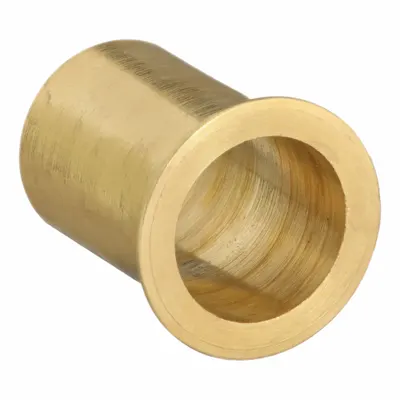 PARKER Tube Insert: 5/8 in OD Fitting Size, Compression, Brass, 23/32 in Overall Lg - Creep-Resistant Self-Aligning Brass Compression Fittings