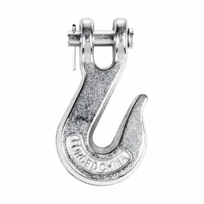 Dayton Grab Hook: 5,400 lb Working Load Limit, 43 Hook Grade, Carbon Steel - Narrow-Opening Grab-Hooks