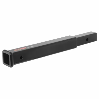 CURT Trailer Receiver Tube Extender: 2 in Compatible Hitch Size, 18 in Overall Lg - Receiver Tubes