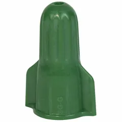 Twist-on wire connectors for splicing and terminating copper wire in electrical installations. Rated for 600 V, they accommodate a minimum of (3) 14 AWG and a maximum of (3) 10 AWG wires. Suitable for use in junction boxes, lighting fixtures, and control panels. Pack of 100.