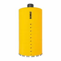 DEWALT Core Bit: 8 in Core Dia, 14 in Max Drilling Dp, 42 in Overall Lg, 1 1/4"-7 Shank Thread Size (MPN DW55028)