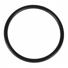 This rubber O-ring is a sealing component used in pressure washers and similar equipment to prevent fluid or gas leaks. It has an overall diameter of 25 1/8 mm and is compatible with manufacturer model CA-1502-0E1G. Suitable as a replacement part for maintaining pressure integrity in pumps, valves, or assemblies.