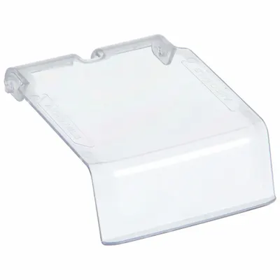 AKRO-MILS Bin Lid: 5 in x 3 7/8 in, Clear - Hanging & Stacking Bin Lids