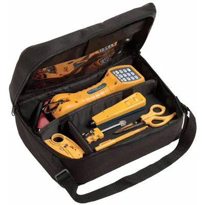 FLUKE NETWORKS Cable Tester Kit: RJ11, RJ11, Data Safe Monitor, IP54, Cable Tester Kit - Telephone Line Test Sets