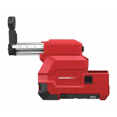MILWAUKEE On-Tool Dust Extractor: On-Tool, Self-Contained, 2712-22, OSHA Table 1 Compliant - On-Tool Self-Contained Attachments
