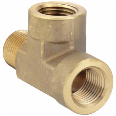 PARKER 1/2 MRO-B Threaded High-Pressure Pipe Tee - Threaded High-Pressure Pipe Fittings