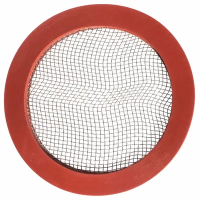 USA INDUSTRIALS Cam and Groove Gasket: 1 1/2 in For Coupling Size, Red, 2 3/16 in Outside Dia - Silicone Cam & Groove Gaskets