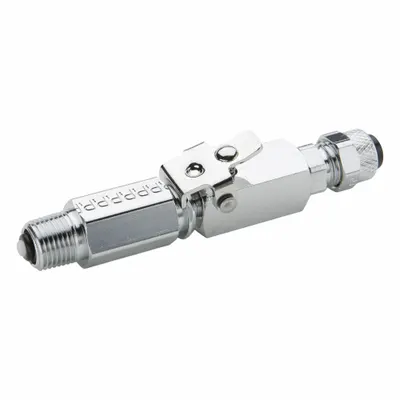 PARKER Compression Fitting Adapter: 1/4 in OD x 1/8 in Pipe Fitting Size, Compression x FTG - Creep-Resistant Self-Aligning Brass Compression Fittings