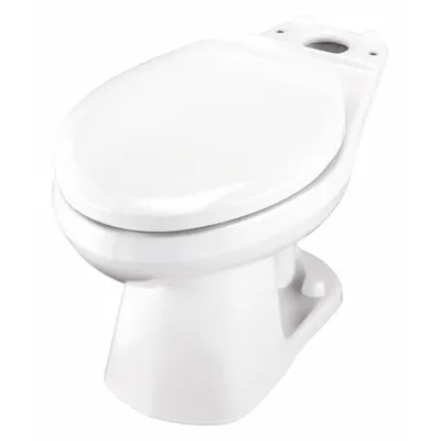 GERBER Toilet Bowl: Not ADA Compliant, 1 gpf_1.6 gpf_1.28 gpf Gallons per Flush - Floor-Mount Pressure-Assist Toilet Bowls