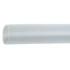 Standard heat shrink tubing for insulating and protecting electrical wires, cables, and connections. Clear color allows visual inspection of covered joints. Inner diameter shrinks from 1.5 in to 0.75 in. Each piece is 6 in long, pack of 3.
