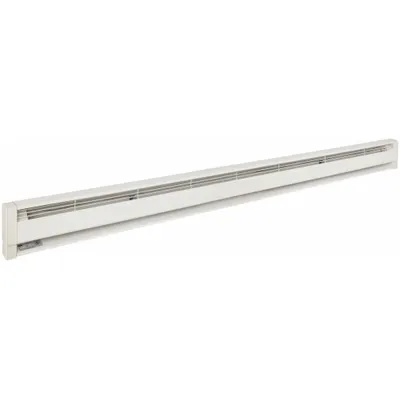 Dayton Electric Baseboard Heater: Commercial Grade, 1500W/2000W, Thermostat Not Included - Oil-Filled Electric Baseboard Heaters