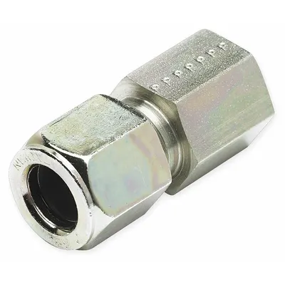 PARKER Ferulok Flareless Bite-Type Steel Compression Fitting, 1-11 1/2 Thread - Flareless Bite-Type Steel Compression Fittings