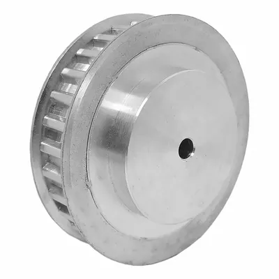 Dayton Timing Pulley: Trapezoidal, Plain, For T10 Timing Belt Section, For 16 mm Belt Wd - T10 Section Timing Belt Pulleys