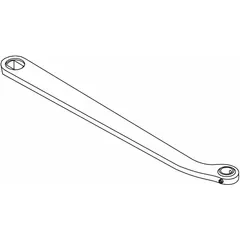 Track-type replacement arm for LCN 2030 series door closers. Constructed of aluminum. Designed for left-hand installation. Used to restore door control in commercial and industrial facilities.