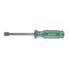 Standard nut driver with a 9 mm metric tip size, solid round shank, and non-magnetized tip. Used for tightening or loosening hex nuts and bolts in mechanical assembly, maintenance, and repair tasks.
