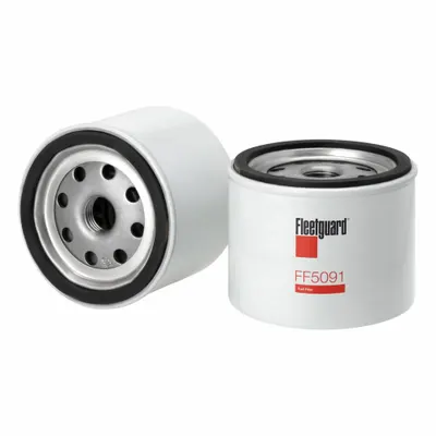 FLEETGUARD Fuel Filter: Spin-On, 2 9/16 in Overall Lg, 3 in Outside Dia, 2 7/16 in Inside Dia - Spin-On Fuel Filters